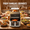 Freidora de Aire 9.2 Litros Incluye Cesta de Silicona de Regalo
