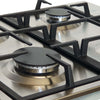 Encimera Gas 4 quemadores Inox