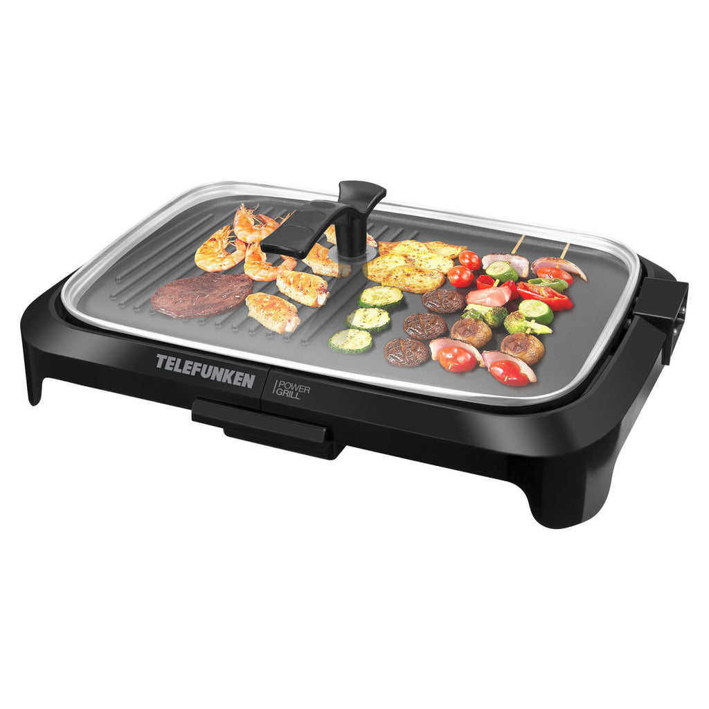 Parrilla Eléctrica Telefunken Blaupunkt Power Grill
