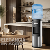 Dispensador de pedestal agua fría y caliente inox